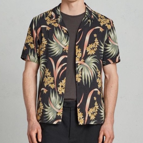All Saints Other - ALL SAINTS Men's short sleeve Hanalei shirt